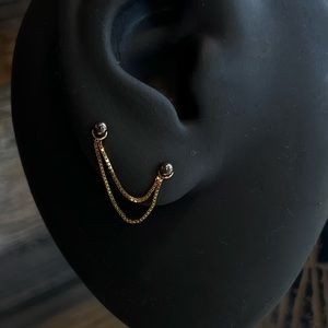 18mm Solid 14k Solid Yellow Gold Body Jewelry Chain